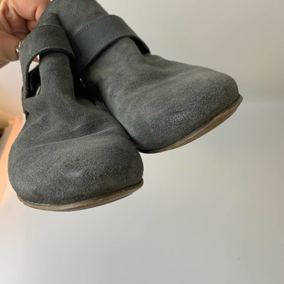 Steven By Steve Madden Robbyn Ankle Bootie Size 9 Leather Gray - Picture 13 of 15